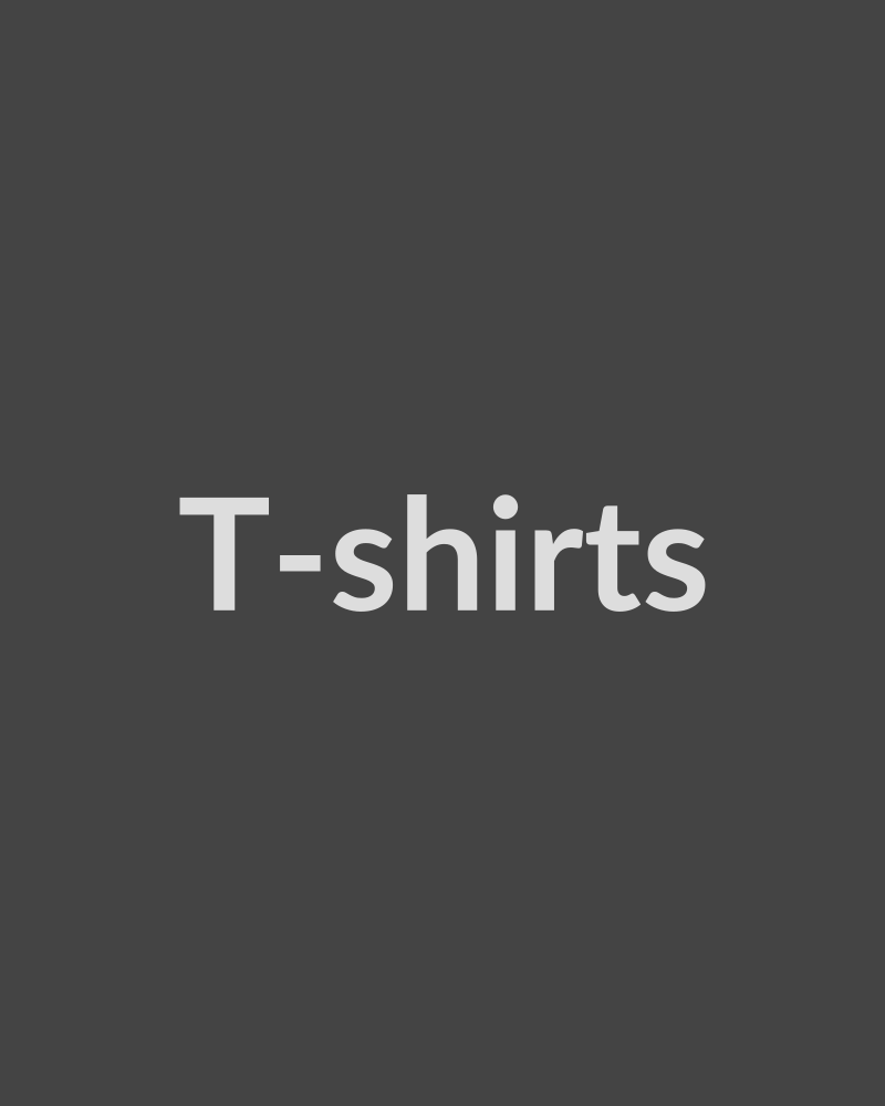 Oversize Noir — T-shirts